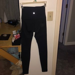 lululemon black wudner under full length leggings